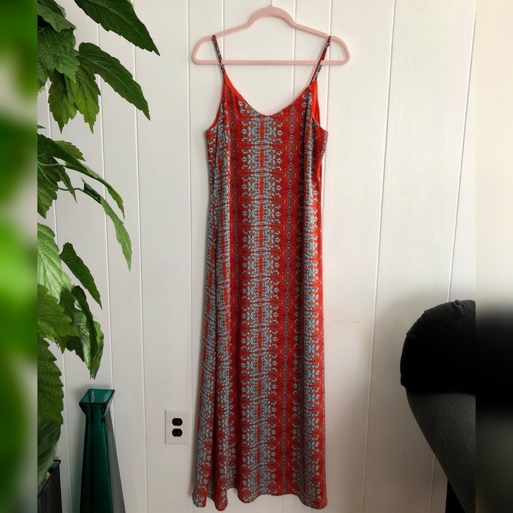 Catherine Malandrino Boho Print Maxi Dress